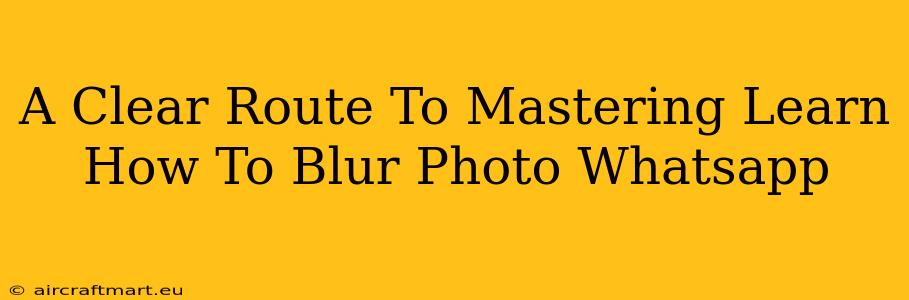 A Clear Route To Mastering Learn How To Blur Photo Whatsapp