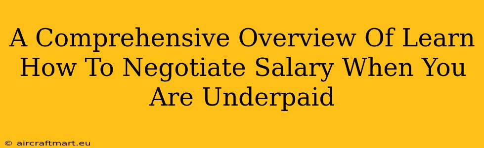 A Comprehensive Overview Of Learn How To Negotiate Salary When You Are Underpaid