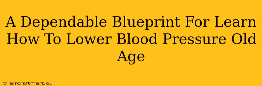 A Dependable Blueprint For Learn How To Lower Blood Pressure Old Age