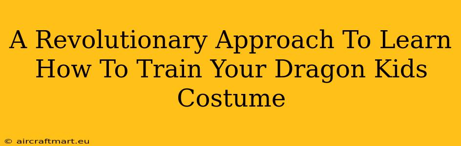 A Revolutionary Approach To Learn How To Train Your Dragon Kids Costume