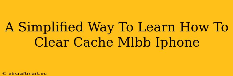 A Simplified Way To Learn How To Clear Cache Mlbb Iphone