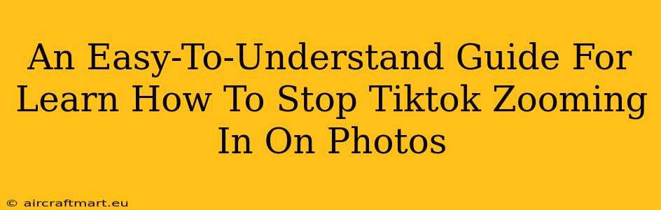 An Easy-To-Understand Guide For Learn How To Stop Tiktok Zooming In On Photos