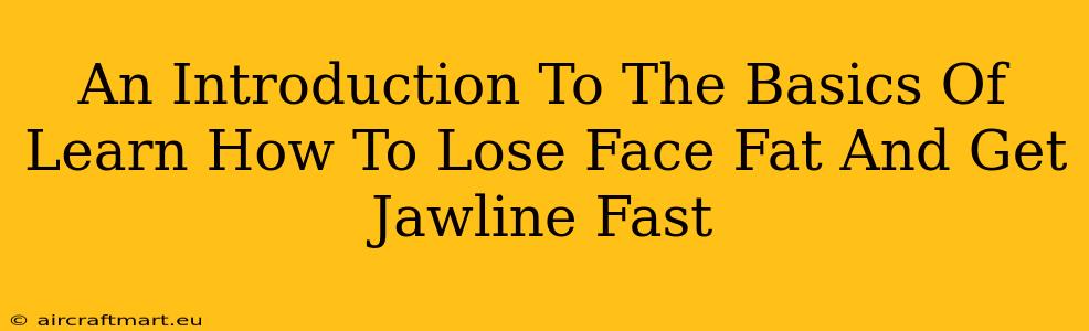 An Introduction To The Basics Of Learn How To Lose Face Fat And Get Jawline Fast