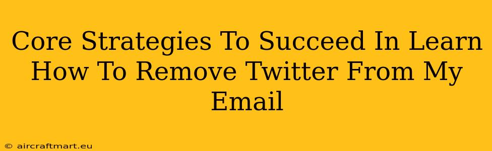 Core Strategies To Succeed In Learn How To Remove Twitter From My Email