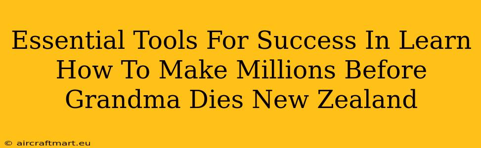 Essential Tools For Success In Learn How To Make Millions Before Grandma Dies New Zealand