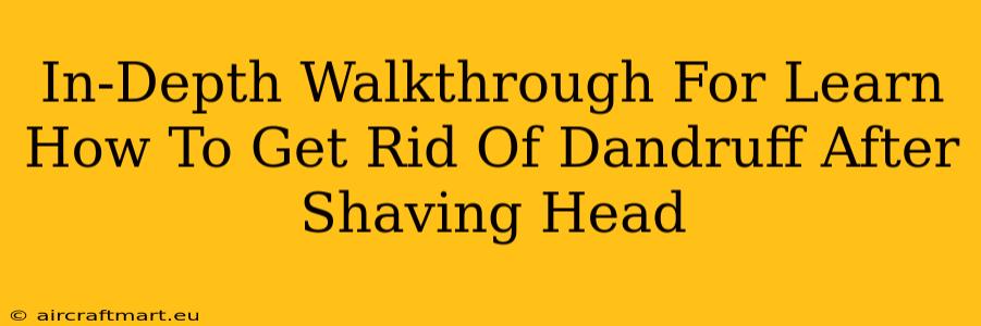 In-Depth Walkthrough For Learn How To Get Rid Of Dandruff After Shaving Head