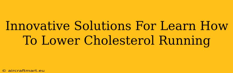 Innovative Solutions For Learn How To Lower Cholesterol Running