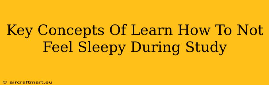 Key Concepts Of Learn How To Not Feel Sleepy During Study