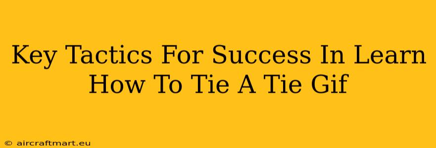 Key Tactics For Success In Learn How To Tie A Tie Gif