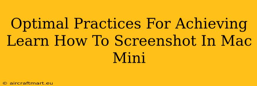 Optimal Practices For Achieving Learn How To Screenshot In Mac Mini