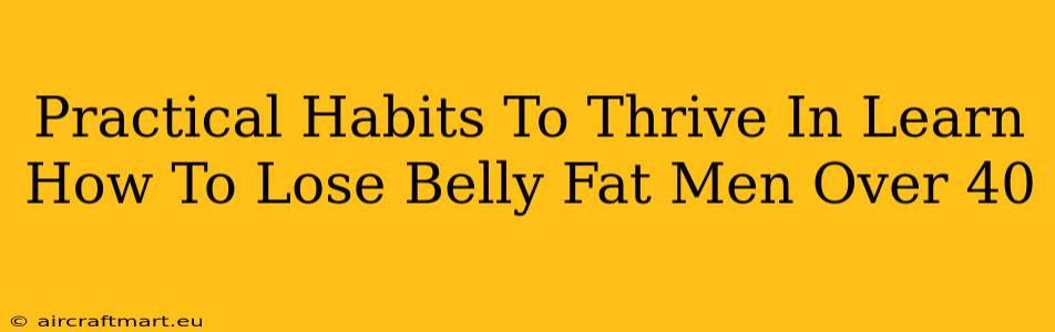 Practical Habits To Thrive In Learn How To Lose Belly Fat Men Over 40