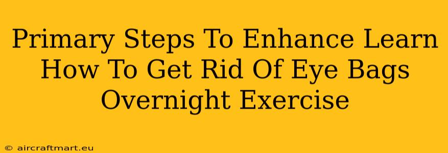 Primary Steps To Enhance Learn How To Get Rid Of Eye Bags Overnight Exercise