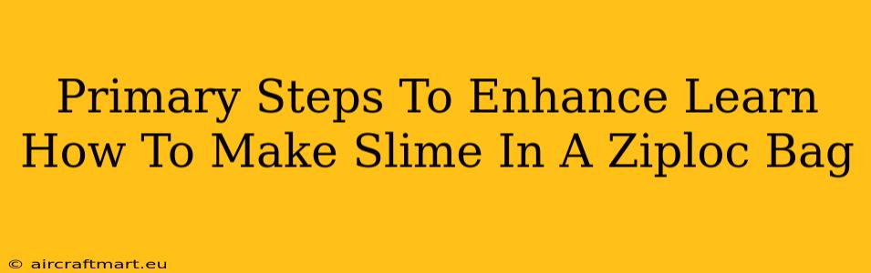 Primary Steps To Enhance Learn How To Make Slime In A Ziploc Bag